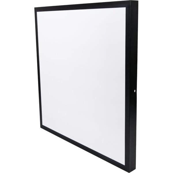 LED πάνελ 40W 4000K 4000lm, 60x60, επιφάνεια - ενσωματωμένο 2σε1 μαύρο