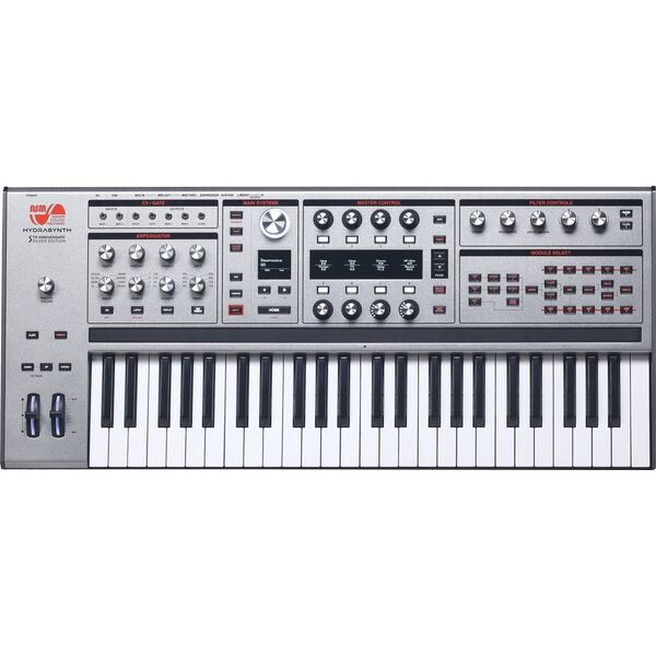 ASM HYDRASYNTH Πληκτρολόγιο Ασημί