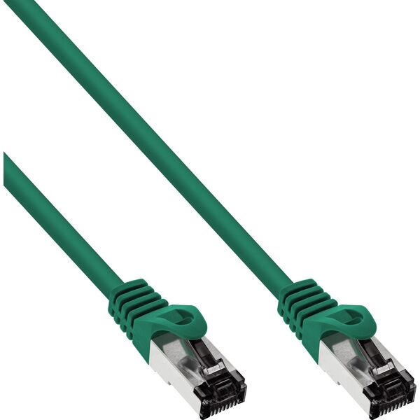 InLine InLine® Patch Cable S/FTP PiMF Cat.8.1 halogen free 2000MHz green 2m