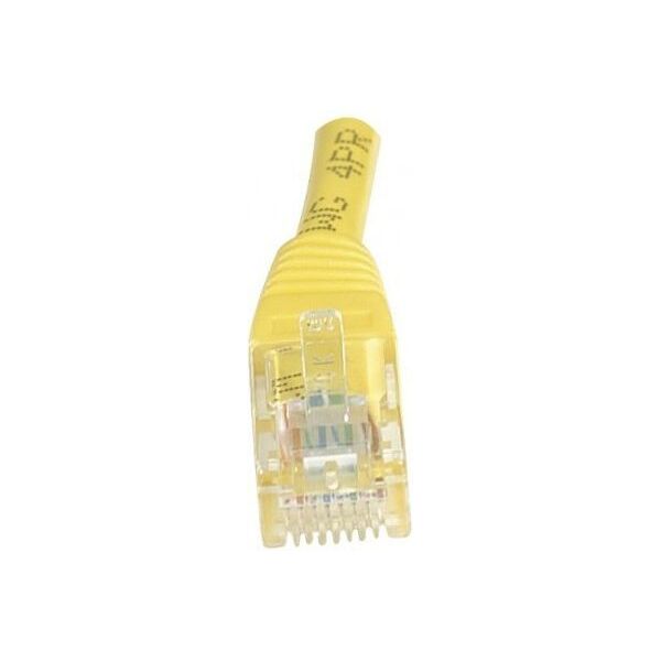 RJ-45/RJ-45 U/UTP kat.5e Żółty 0.3m (853911)