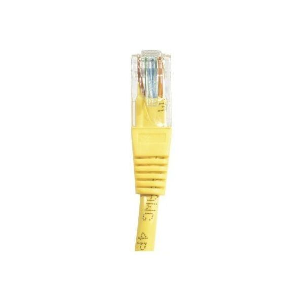 RJ-45/RJ-45 U/UTP kat.5e Żółty 0.3m (853911)