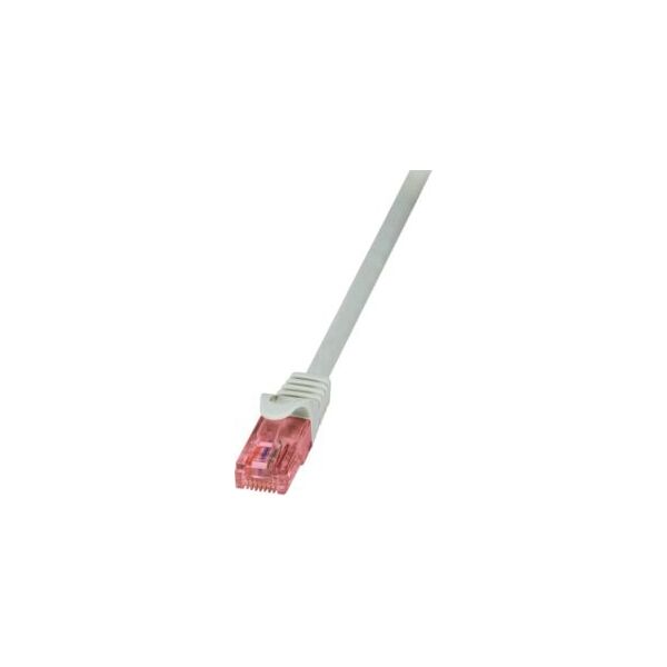 LogiLink Patchcord, U/UTP, Cat6, 2m, szary (CQ2052U)