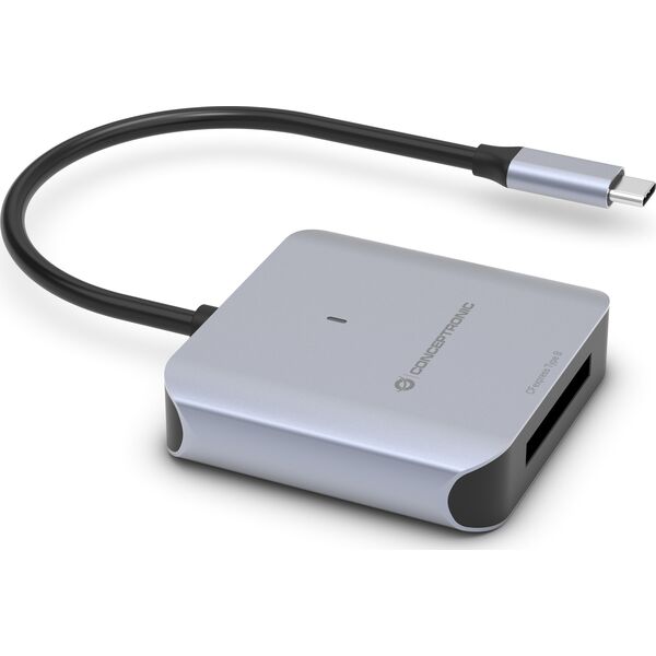 Αναγνώστης καρτών Conceptronic BIAN08G USB 3.2 Gen 2 Type-C Γκρι