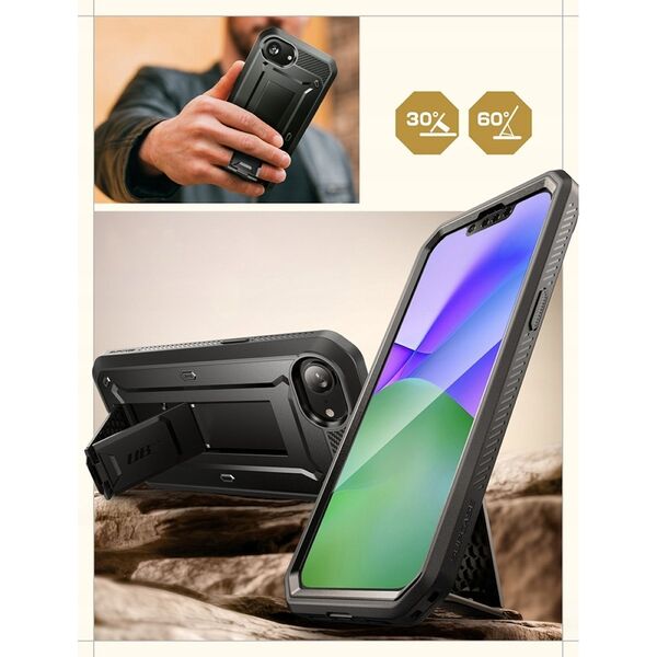 SUPCASE UNICORN BEETLE PRO IPHONE 16E BLACK