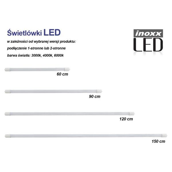 Świetlówka Nvox Świetlówka led 90cm 14w 6000k t8 zimna