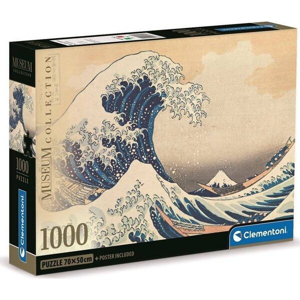 Clementoni CLE puzzle 1000 Compact Museum Hokusai.. 39707