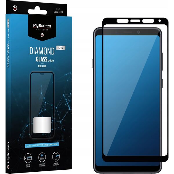 Tempered Glass MyScreen Diamond Glass Edge Lite FG για Realme Note 60/60x μαύρο/black