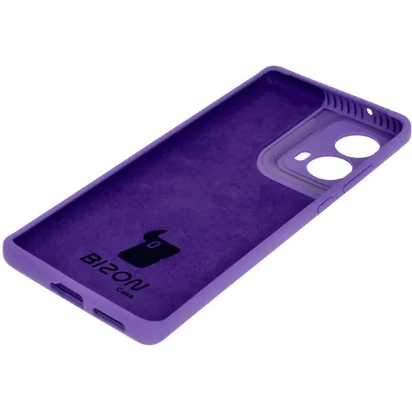 Bizon Soft Case Motorola Moto G85 5G purple