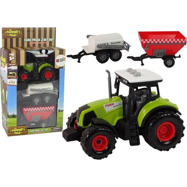 Lean Sport Traktor LED z dźwiękiem + acesoria