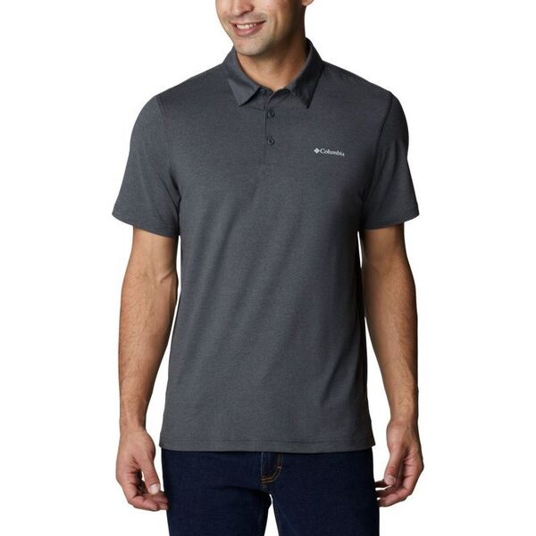 Columbia Columbia Tech Trail Polo Shirt 1768701882 Pomarańczowe M