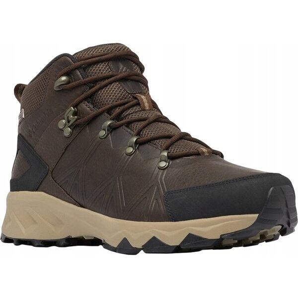 Buty trekkingowe męskie Columbia Columbia Peakfreak II Mid Outdry Leather 2100701231 Brązowe 41