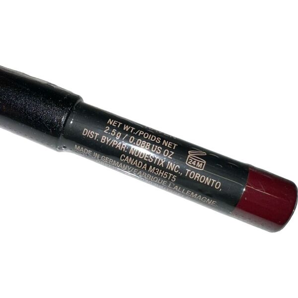 Nudestix Nudestix, Έντονο Ματ, Μολύβι Χειλιών & Ρουζ Μάγουλων 2-Σε-1, Raven, 2.5 g Για Γυναίκες