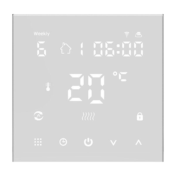 Σετ χαλάκι WT 2010 AL 12,0m2 + Thermoval TVT 45 WiFi Λευκό