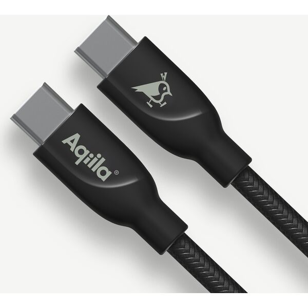 Καλώδιο Aqiila Cablebird CB12 Char-/Sync 240W Type C Type C 2m