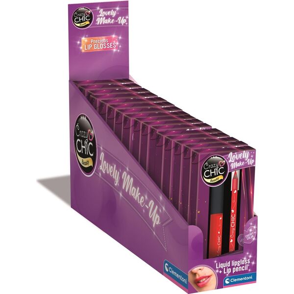 CLE Crazy Chic lip gloss and contour.PartyQueen 18192