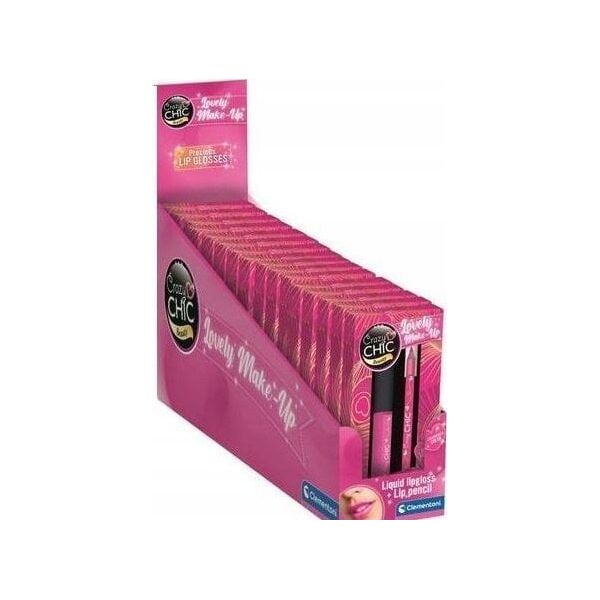 CLE Crazy Chic lip gloss and contour. Pink Power 18176