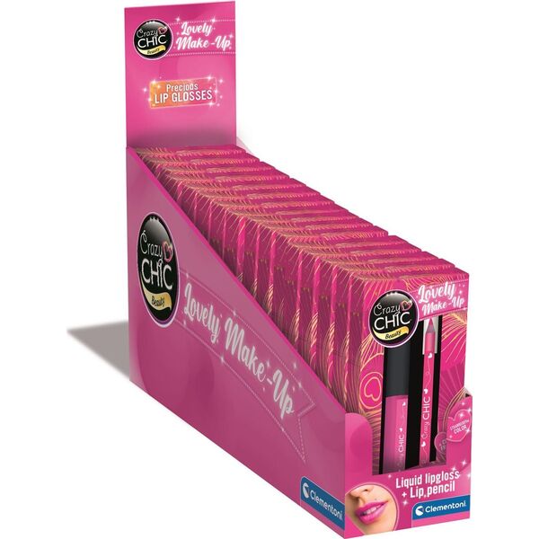 CLE Crazy Chic lip gloss and contour. Pink Power 18176