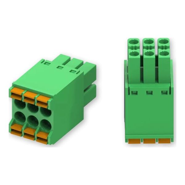 Teltonika PR5MEC15 μπλοκ ακροδεκτών 2 x 5, 2 x 3 Πράσινο