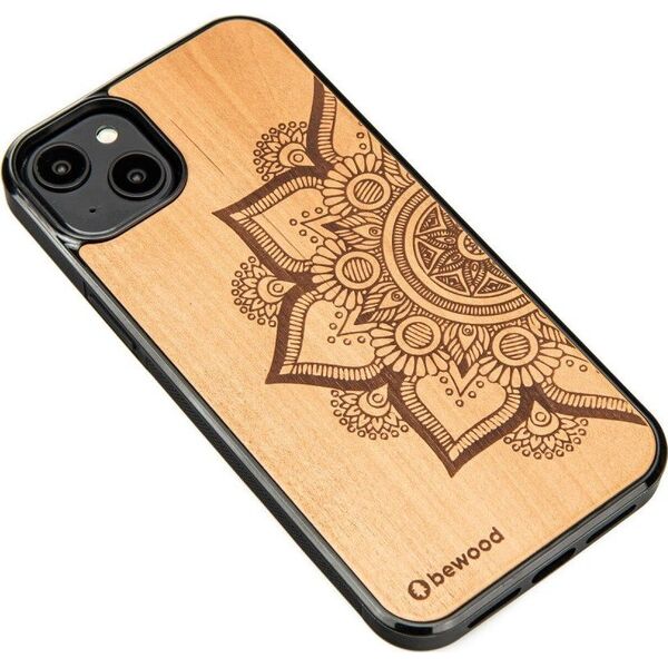 BeWood Drewniane Etui Bewood na iPhone 14 Plus MANDALA JABŁOŃ