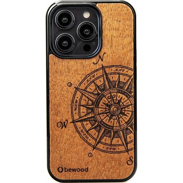 BeWood Etui drewniane na iPhone 15 Pro Bewood Traveler Merbau