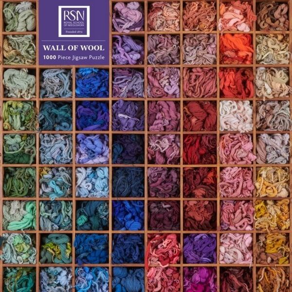 Teka Puzzle 1000 Kolorowe włóczki z wełny