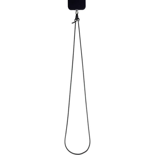 Crong Phone Crossbody - smycz zawieszka do telefonu czarna - Gwarancja bezpieczeństwa. Proste raty. Bezpłatna wysyłka od 170 zł.