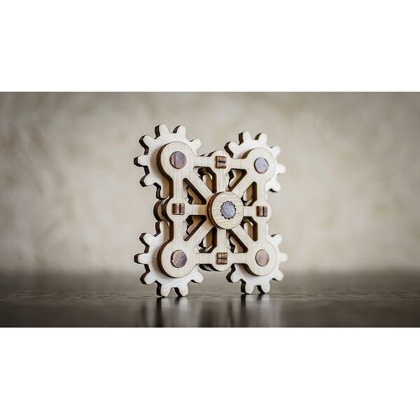 EcoWoodArt EWA Drewniane Puzzle 3D Mini Twister