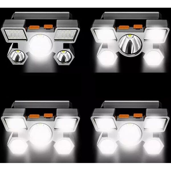 Latarka czołowa ATL ZD85 Latarka czołowa 9 x led