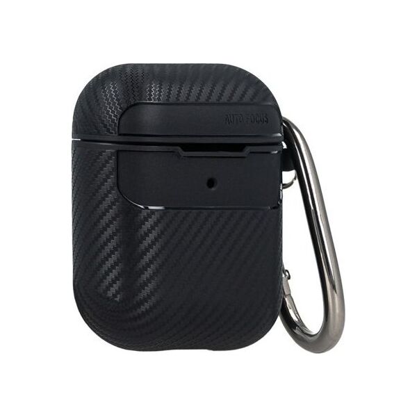 Θήκη Carbon για Airpods 4 μαύρο
