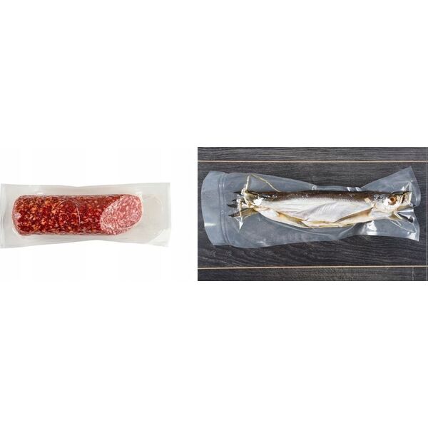 Chef One worki do zgrzewarek próżniowych 50 sztuk 12cmx40cm na kiełbase/rybe