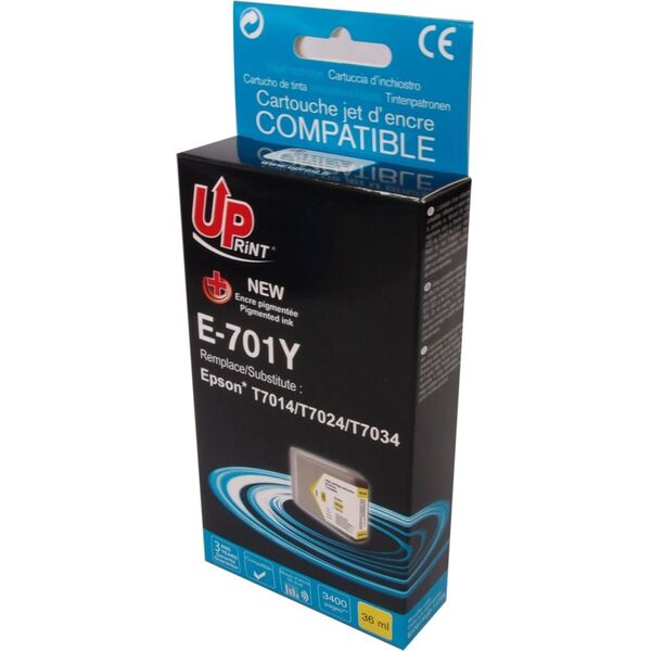 Tusz UPrint Tusz E-701Y / C13T70144010 (Yellow)