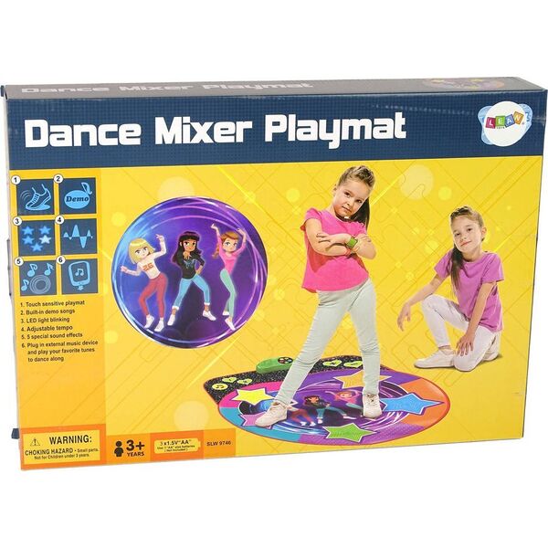 LeanToys Mata Taneczna Gra Zręcznościowa Taniec Gwiazdki