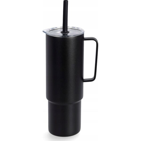 MiiR Miir - All Day Straw Cup Czarny - Kubek termiczny ze słomką 950ml