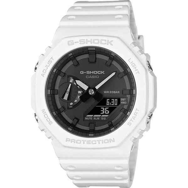 Zegarek Casio Zegarek męski Casio G-SHOCK GA-2100-7AER Carbon Core Guard