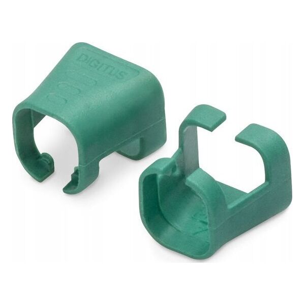 Digitus DIGITUS Farbclips für Patchkabel RJ45 100 Stück grün