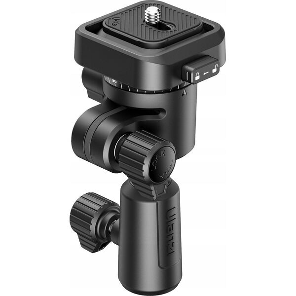 Głowica Adapter Uchwyt Statyw Studyjny 12mm 16mm Aparat Lampa 1/4" UKA F38