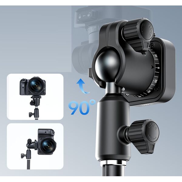 Głowica Adapter Uchwyt Statyw Studyjny 12mm 16mm Aparat Lampa 1/4" UKA F38