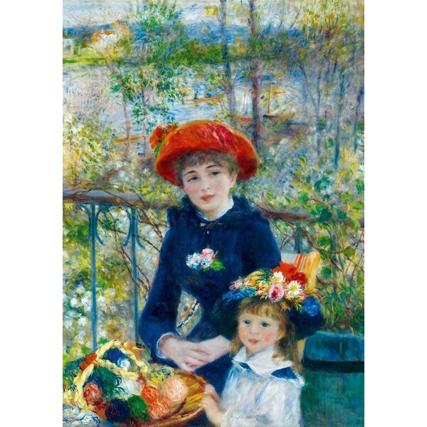 Bluebird Puzzle Puzzle 1000 Dwie siostry na tarasie, Renoir, 1881