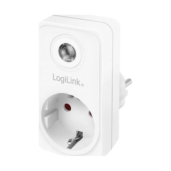 LogiLink LogiLink Steckdosenadapter mit Dämmerungssensor, 1xCEE 7/3