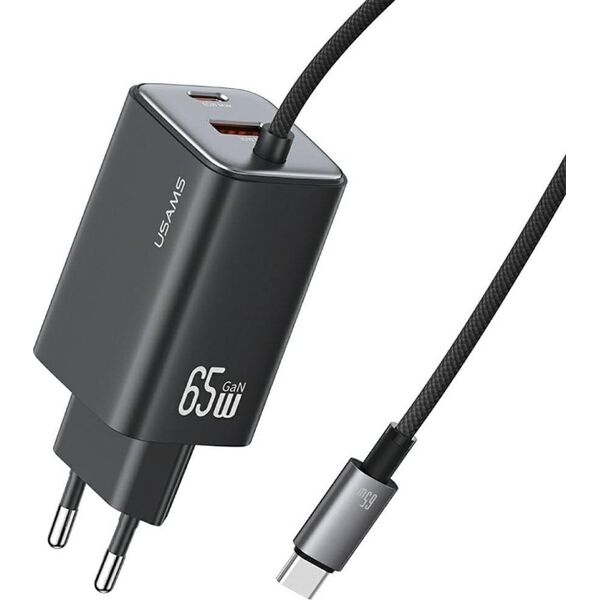 Φορτιστής Usams CC266 PD65W ACC με καλώδιο φόρτισης