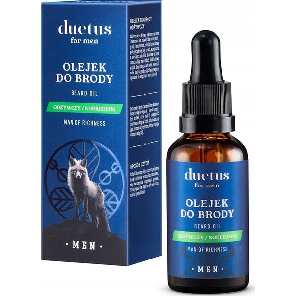 DUETUS_For Men θρεπτικό λάδι για γένια 30ml