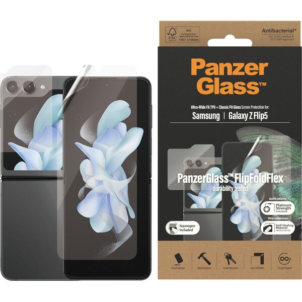 PanzerGlass PanzerGlass Protectors Samsung Galaxy Z Flip 5G  Tempered