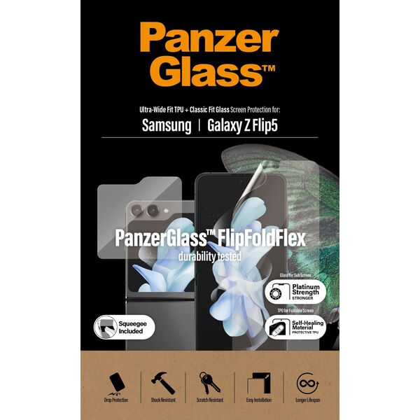 PanzerGlass PanzerGlass Protectors Samsung Galaxy Z Flip 5G  Tempered