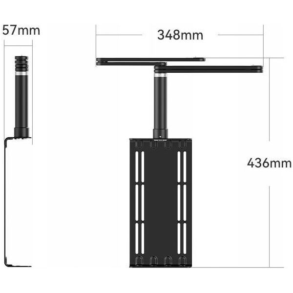 Uchwyt Mocowanie VESA na Monitor + 3x Ramię Głowica 3D 1/4'' Ulanzi / VS01