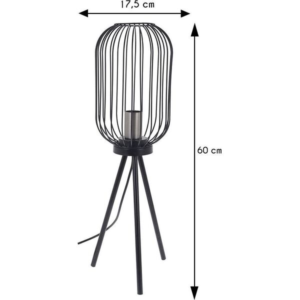 Lampa stołowa H&S Decoration Nowoczesna lampa stojąca 60 cm