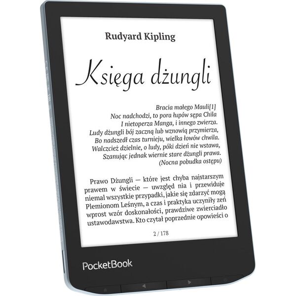 Ηλεκτρονικός αναγνώστης PocketBook Verse 6" 8GB Bright Blue (PB629-2-WW), Μπλε