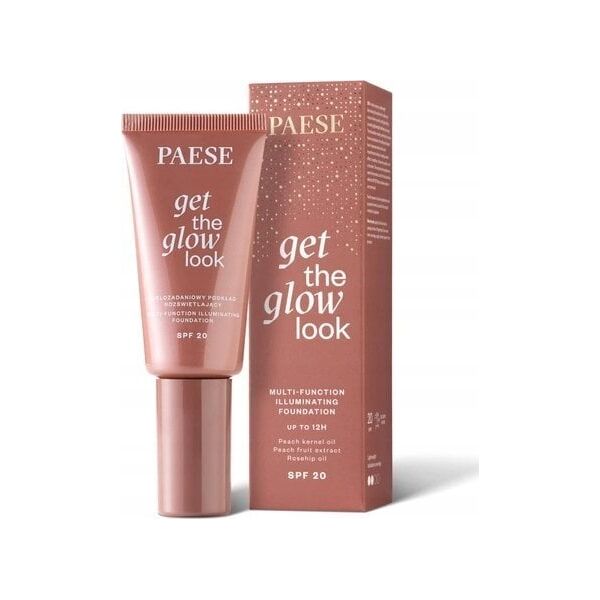 PAESE_Πολυχρηστικό φωτεινό foundation Get The Glow Look 1N Light Beige 30ml