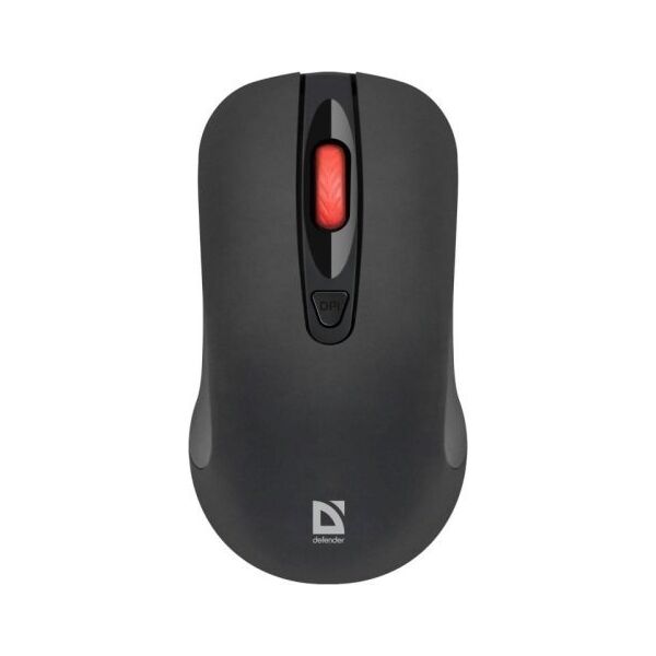 DEFENDER MYSZ NEXUS MS-195 RF SILENT CZARNA