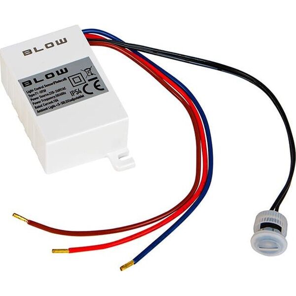 Czujnik zmierzchu BLOW MS-03 biały