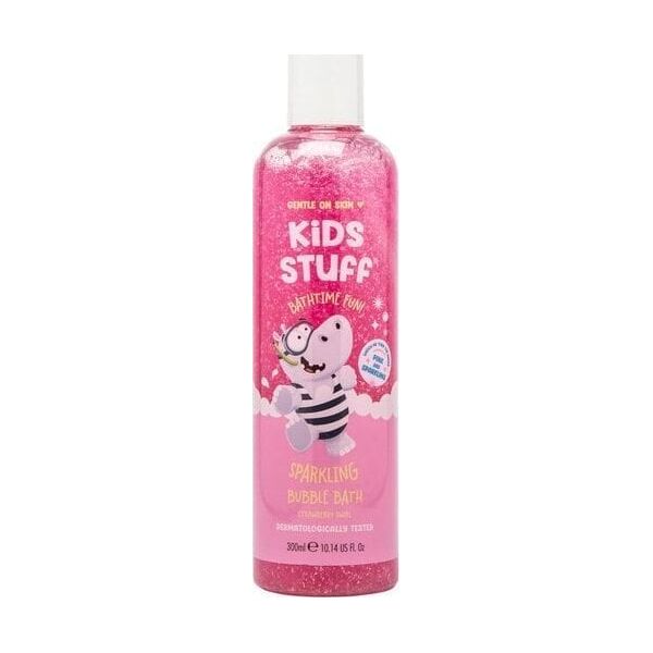 KIDS STUFF_Αφρόλουτρο με φυσαλίδες που δημιουργεί λαμπερό αφρό Pink 300ml